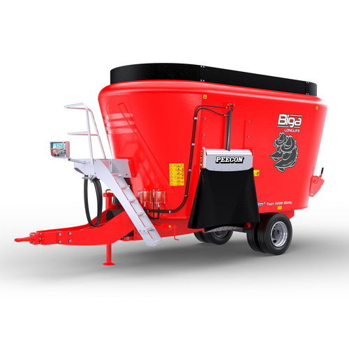 Mezclador de tornillo vertical - Biga 21-197/230 Topliner Longlife - Peeters Group - de arrastre / de 2 tornillos / con pesaje