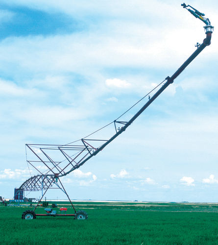 Pivote de riego centrales - MINI-PIVOT - REINKE Irrigation - móvil / sobre ruedas / para campo pequeño