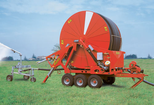 Enrollador de irrigación con accionamiento por turbina - Magnum Fx - RM Irrigation S.p.A. - de arrastre