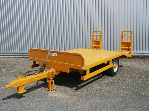 Remolque plataforma - PE 60 - Rolland - remolcado / de 1 eje / agrícola