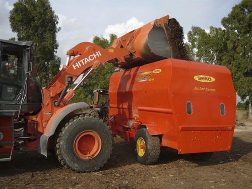 Trituradora de ramas de acoplamiento - SAMURAI 5 GREEN & COMPOST  - SEKO INDUSTRIES - de toma de fuerza / con grúa / con fuente de alimentación hidráulica