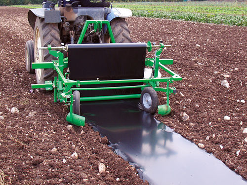 Máquina desenrolladora de film plástico automática - Pacciamatrice V140 V190 V210 - SFOGGIA Agriculture Division S.r.l.