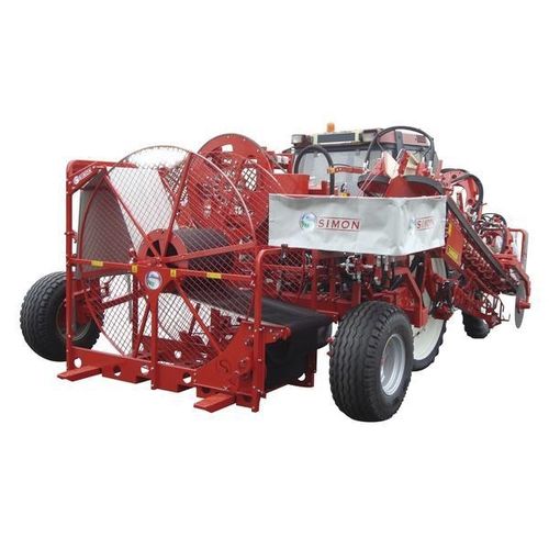Cosechadora de puerros - RPNC - SIMON - montada en tractor / 1 hilera