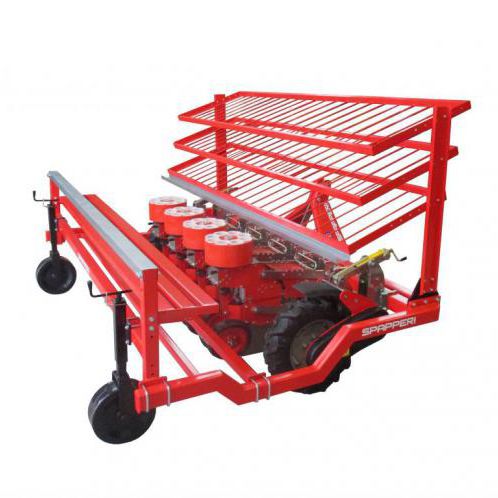 Plantadora de hortalizas - COMPATTA - SPAPPERI - automática / 2 hileras / 4 hileras