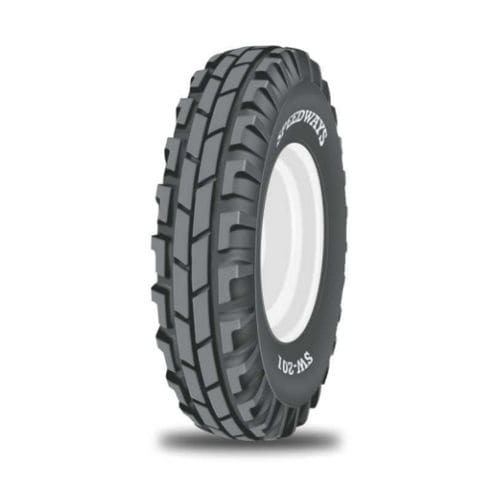 Neumático para tractor - Speedways Rubber Company - de bandas diagonales / de flotación / delantero