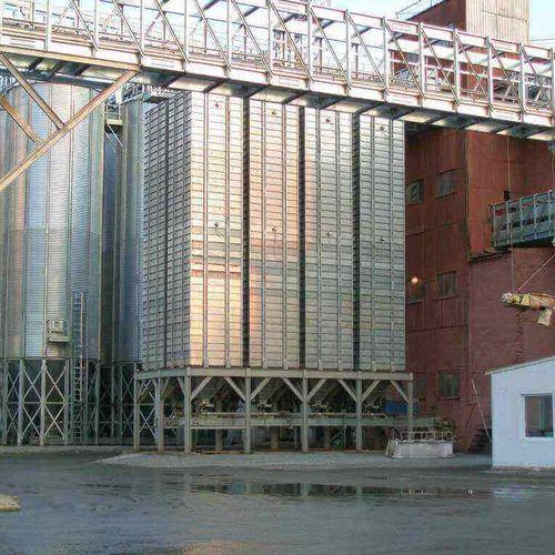 Silo para cereales - Storage Project Solutions, S.L. - de metal / cuadrado / modular