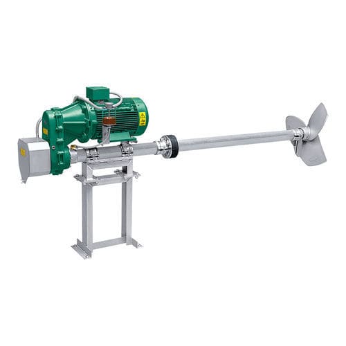 Agitador horizontal - Giantmix FR Stationary - SUMA Rührtechnik - con motor eléctrico / de acero inoxidable / fijo