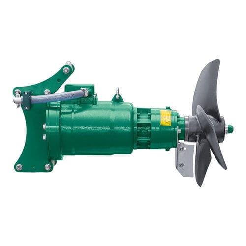 Agitador horizontal - OPTIMIX 2G - SUMA Rührtechnik - con motor eléctrico / sumergible / de acero inoxidable