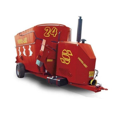 Mezclador de tornillo vertical - POWER MIX - SUPERTINO SRL - de arrastre / de descarga lateral / de 2 tornillos