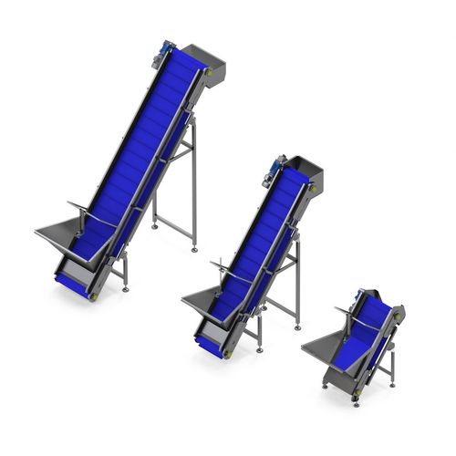 Transportador de alimentación - Sweere Agricultural Equipment - de banda / móvil / inclinado