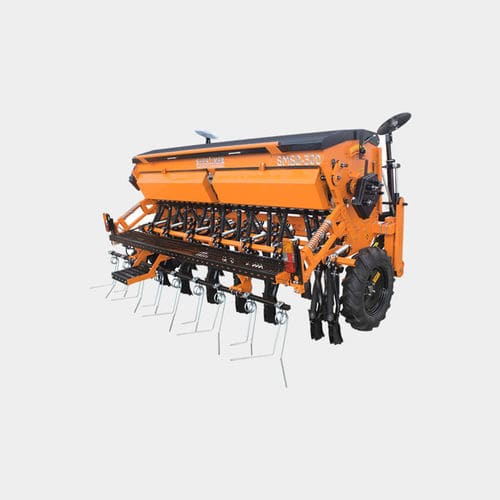 Sembradora en hileras mecánica - SMSD series - Tirth Agro Technology Pvt. Ltd. - de dientes / montada en tractor / con enganche en tres puntos