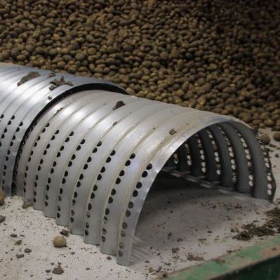 Conducto de ventilación para sistema de organización - Tolsma-Grisnich - para edificio de almacenamiento / de acero inoxidable / tubular