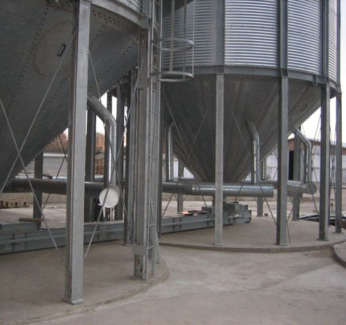 Conducto de ventilación para silo - TORNUM AB - para cereales