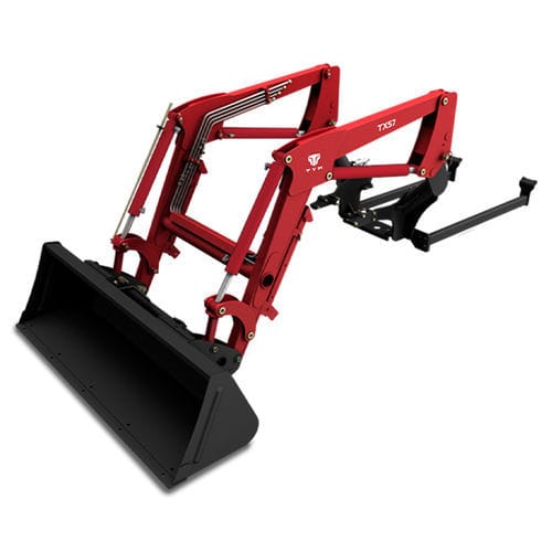 Cargador frontal con autonivelación - TX57 - TYM-Tractors - para tractor compacto