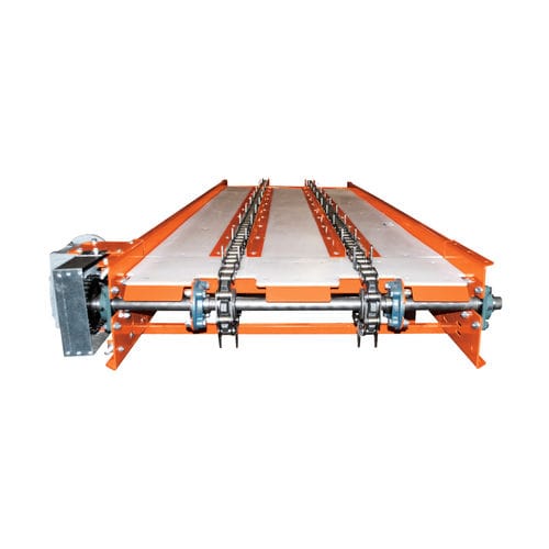 Transportador para pacas de heno - Valmetal - con cadena / inclinado