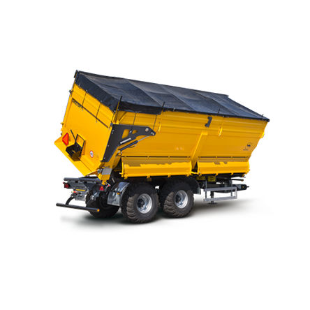 Remolque volquete - PRC-2HP/W18 - WIELTON S.A. - basculante / de 2 ejes / agrícola
