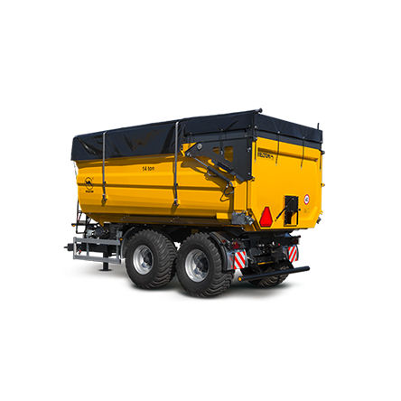 Remolque volquete - PRC-2HP/W14 - WIELTON S.A. - basculante / de 2 ejes / agrícola