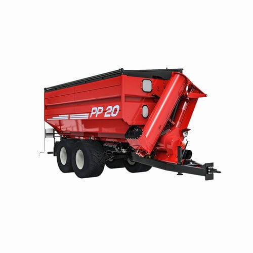 Remolque de transbordo - PP - METALTECH - de 1 eje / en tándem / de granos