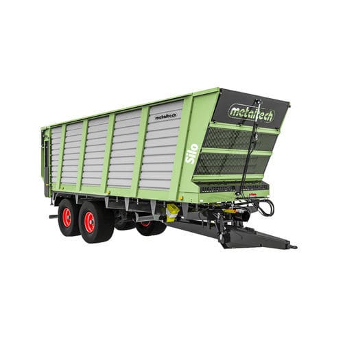 Remolque volquete - Silo  - METALTECH - en tándem / para ensilaje / 13 toneladas