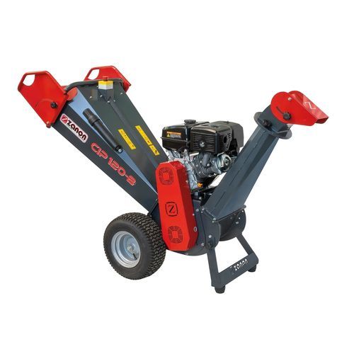 Trituradora de ramas con motor térmico - CIP 120-B - ZANON Srl - de ruedas / eléctrica