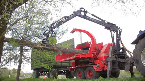 Trituradora de ramas de acoplamiento - Biber 80 - Zavod Kobzarenka Ltd. - de toma de fuerza