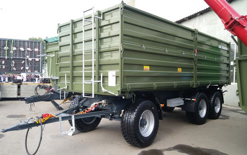 Remolque volquete - 3TSP-24 - Zavod Kobzarenka Ltd. - de 3 ejes / agrícola / 10 t ... 20 t