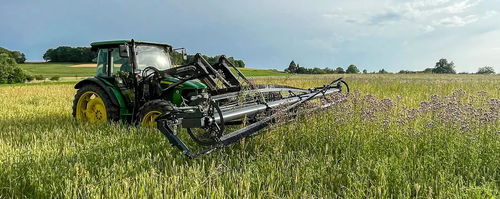 Desyerbador mecánico - TOP CUT - Zürn Harvesting GmbH & Co. KG - montado en tractor / rotativo