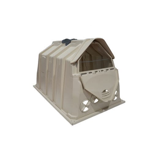 Sistema de alojamiento para la ganadería - XL – Xtra - Calf-Tel - L.T. Hampel GmbH - para terneros / individual / de plástico