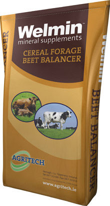 Complemento alimenticio para animales - Welmin Cereal Forage Beet Balancer - AGRITECH - bovinos de carne / de minerales / con levaduras