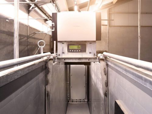 Sistema automático de distribución de alimentos neumático - CARAS  - CAWI International - para cerdas