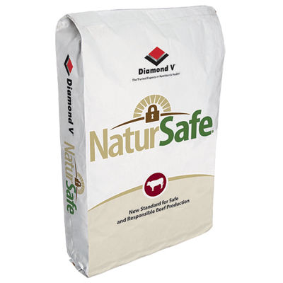 Complemento alimenticio para animales - NaturSafe® - Diamond V - bovinos de carne / con levaduras / seco