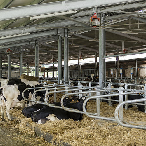Sistema de ventilación para instalación agrícola - DUE A s.r.l. - de cubierta
