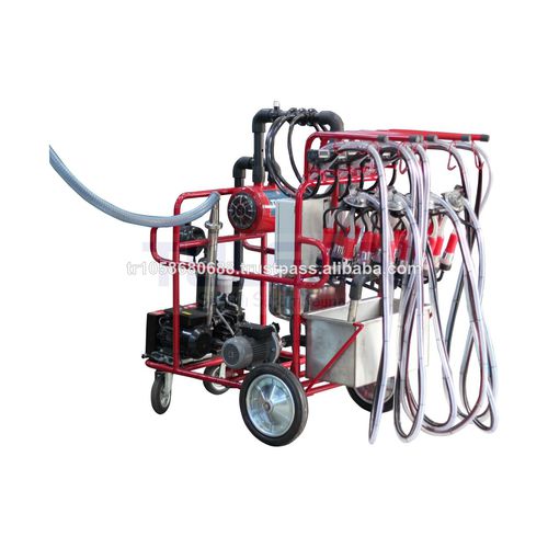 Ordeñadora para vacas - SSB04-R121000 - Tulsan - >4 / eléctrica / con bombas trasiego