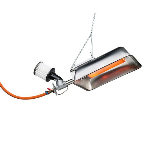 Calefactor infrarrojo de techo - M Series - Gasolec B.V. - de gas