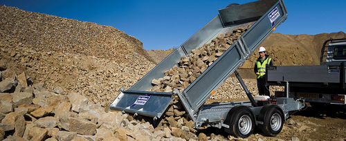 Remolque caja de aluminio - TT series - Ifor Williams Trailers Ltd. - de 2 ejes / agrícola / 0 t...10 t