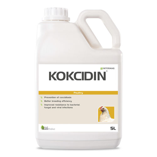 Aditivo alimentario antibacterias - KOKCIDIN - INTERMAG Sp. z o.o. - anticoccidiano / para aves de corral / líquido