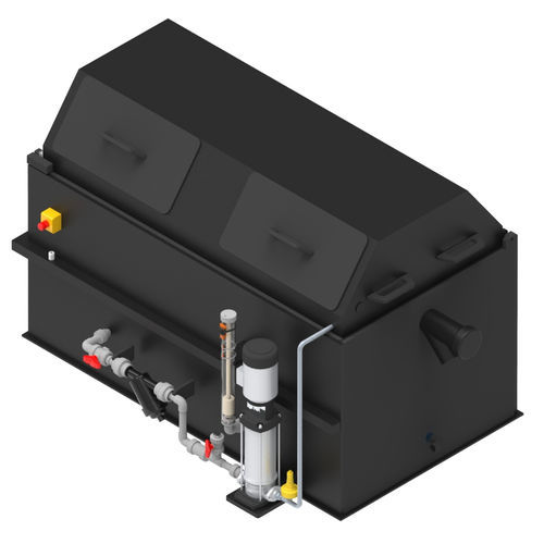 Filtro para acuicultura de tambor - Kunststoff-SPRANGER GmbH - de plástico / con limpieza automática