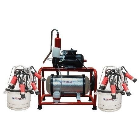 Ordeñadora para vacas - KM04102 - Kurtsan Tarim End. Mak. San. ve Tic. Ltd. Sti. - 2 / con motor eléctrico / estacionaria