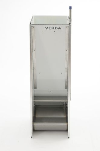 Tolva de alimentación para cerdos - MA series - VERBA - de acero inoxidable / con boquillas