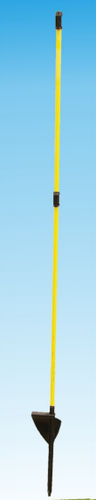Poste para cercado - PFV L110 - LACME - de fibra de vidrio / de prado / ovalado