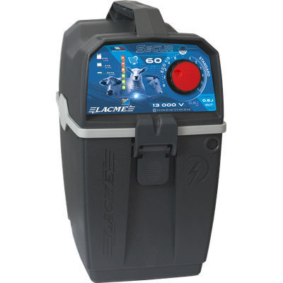 Electrificador alimentado por batería - Secur 60 - LACME - portátil / recargable