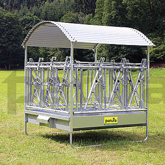 Contenedor de alimento para bovinos - 303531 - PATURA KG - de metal