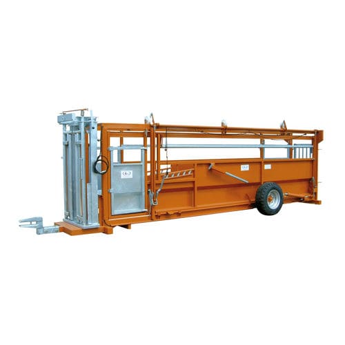 Jaula de tratamiento para vacas - CCC 2500 A - SATENE SAS - móvil