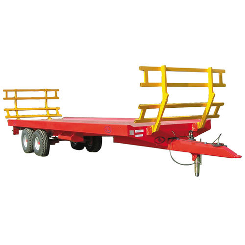 Remolque plataforma - VPP 8042 - SATENE SAS - en tándem / agrícola / para forraje