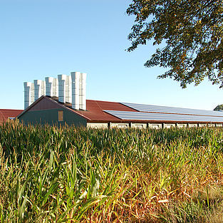 Sistema de tratamiento de aire - SCHULZ Systemtechnik GmbH - para instalación agrícola