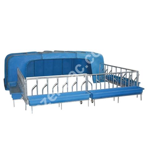 Sistema de alojamiento para la ganadería - igloos  - SEZER TARIM ve Sagim Teknolojileri San. ve Tic. Ltd. Sirketi - para terneros / colectivo / de plástico