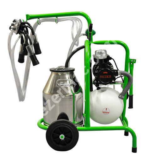 Ordeñadora para vacas - MİLKKAR SSM-1 - SEZER TARIM ve Sagim Teknolojileri San. ve Tic. Ltd. Sirketi - eléctrica / móvil