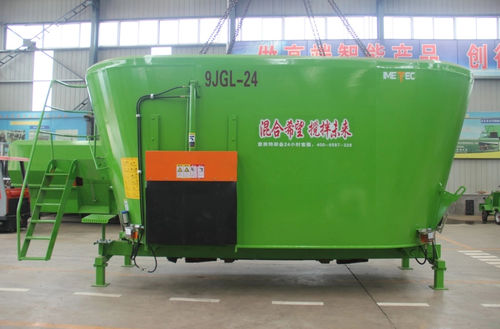 Mezclador de tornillo vertical - 9JGL-24/2 - Tai'an Yimeite Machinery Co., Ltd. - estacionario / de 2 tornillos / con motor hidráulico
