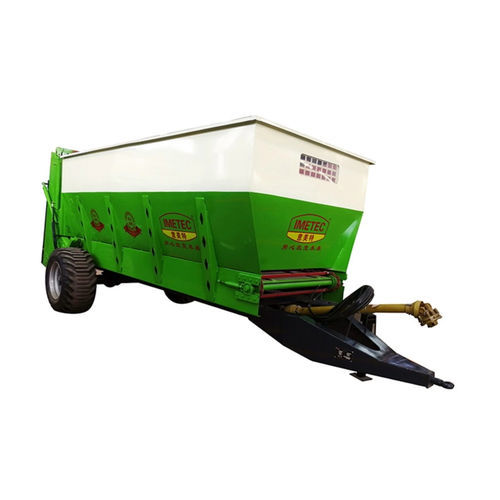 Esparcidor de estiércol de arrastre - 9GPS-6 - Tai'an Yimeite Machinery Co., Ltd. - de cilindros verticales / de 1 eje