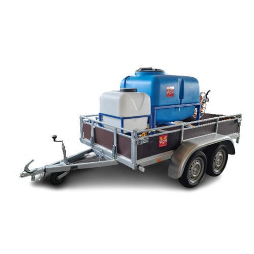 Pulverizador autónomo - MMBE500T-R - VICH - remolcado / de arrastre / con bomba de membrana